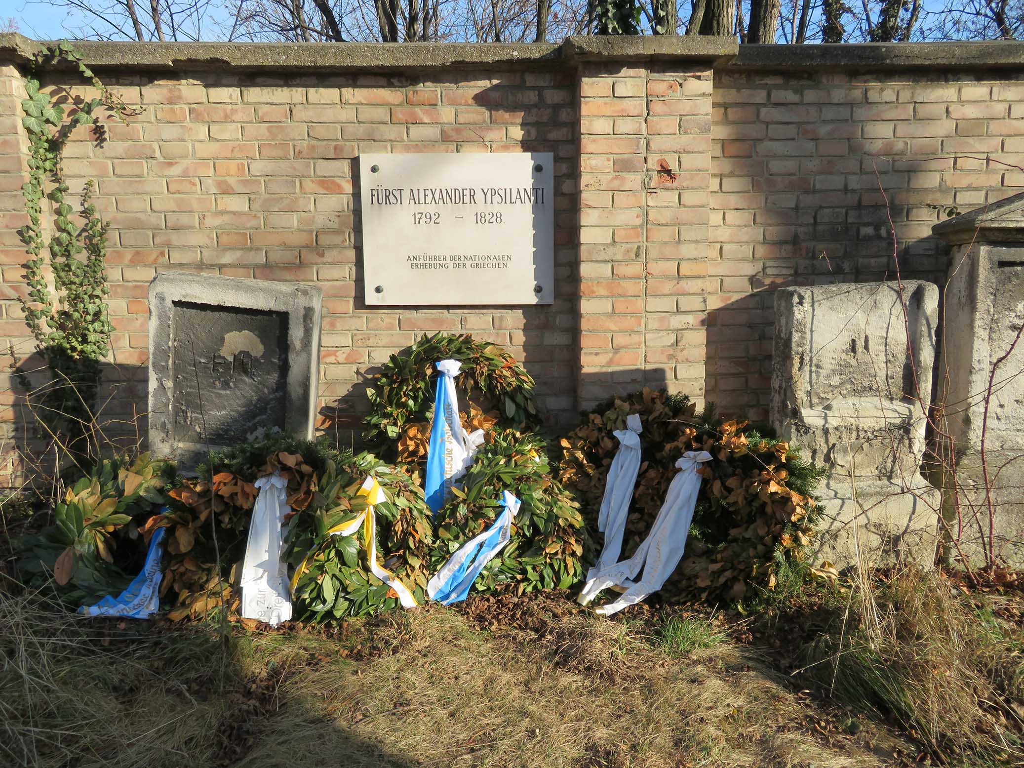Grab des griechischen Freiheitskämpfers Alexander Ypsilantis